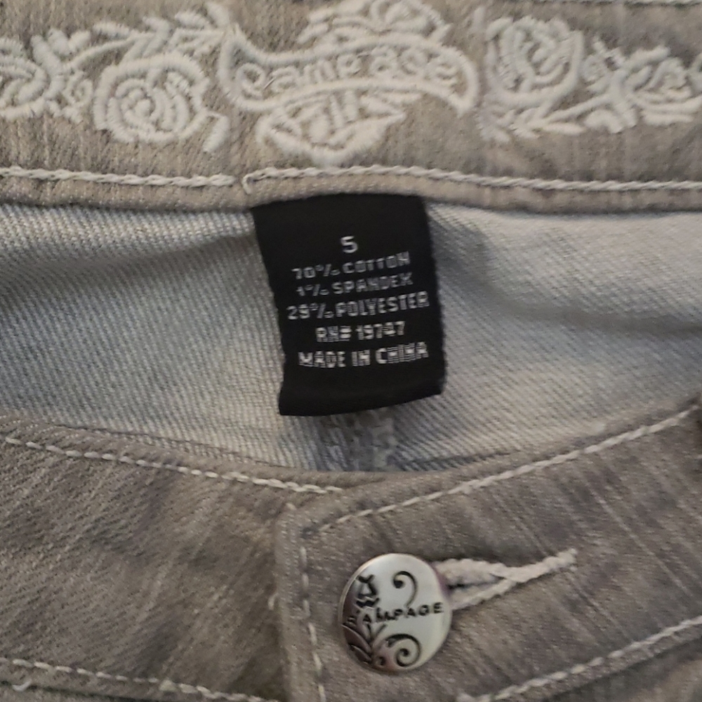 Grey Rampage Jeans - Picture 6 of 7